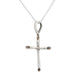 Sterling Silver Cross Pendant, Jewelry, Necklace, Native