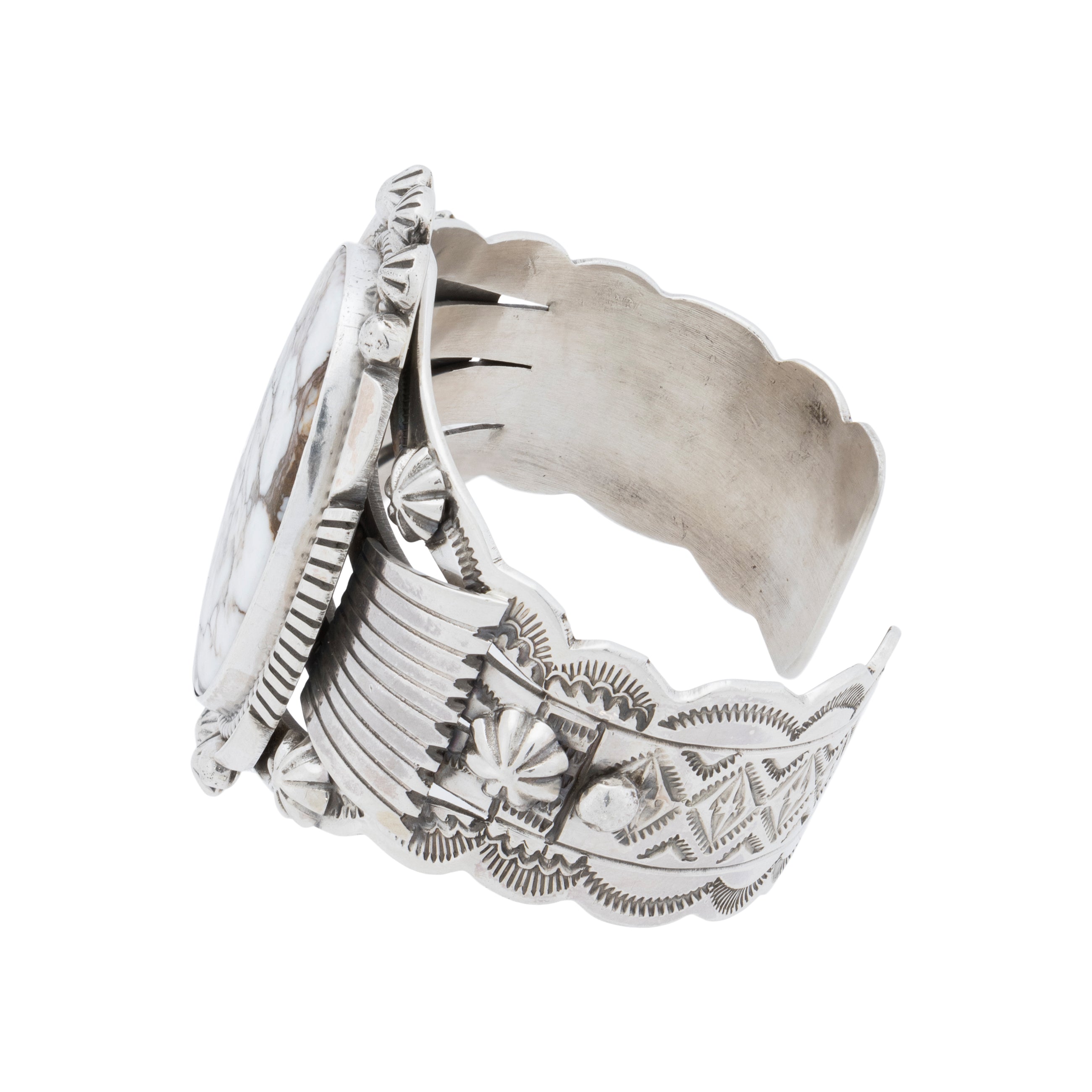 Navajo Wild Horse Turquoise Bracelet — Cisco's Gallery