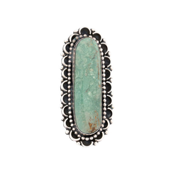 Turquoise and Sterling Ring, Jewelry, Ring, Native