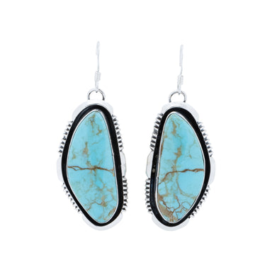 Navajo Turquoise Earrings, Jewelry, Earrings, Native