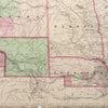 1865 Johnson's Nebraska/Dakota/Idaho/Montana Map