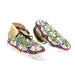 Sioux Fully Beaded Moccasins, Native, Garment, Moccasins