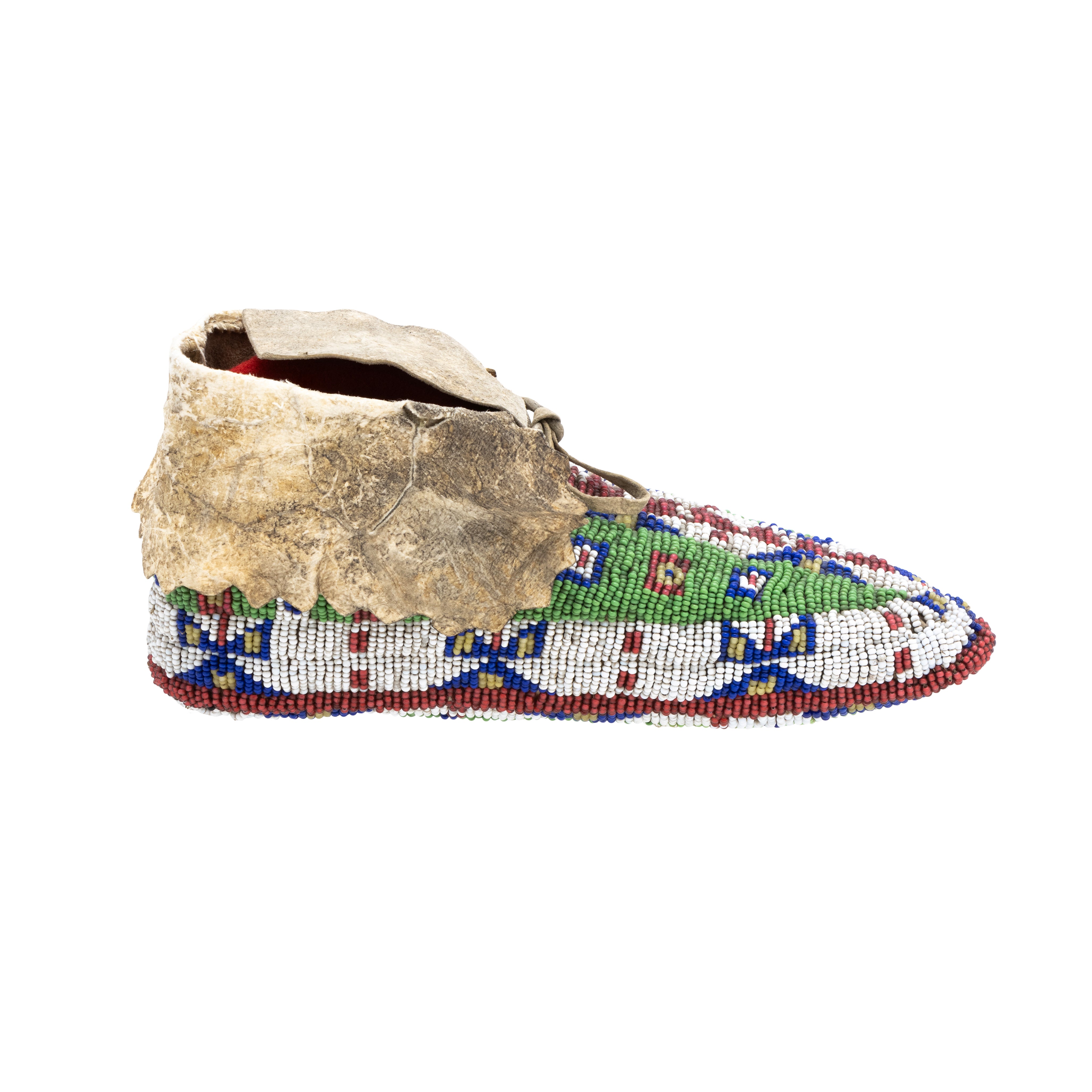 Sioux Fully Beaded Moccasins