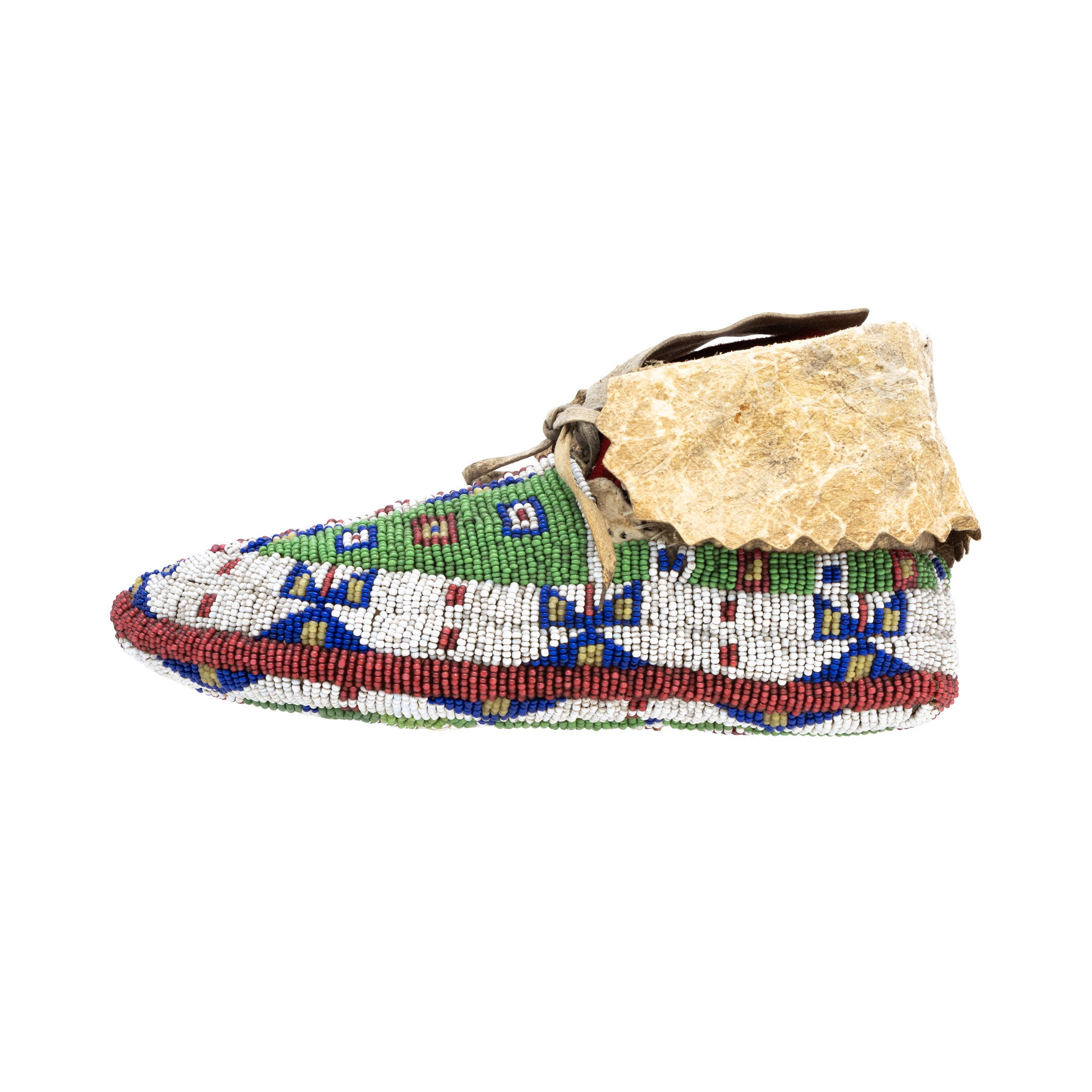 Sioux Fully Beaded Moccasins