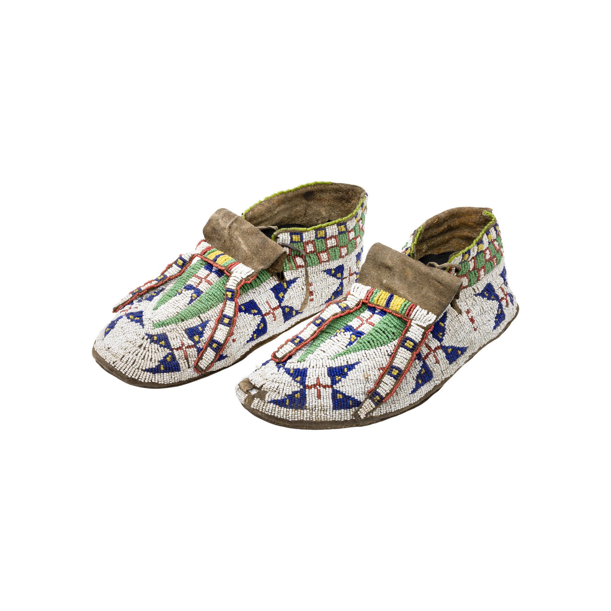 Sioux Beaded Moccasins