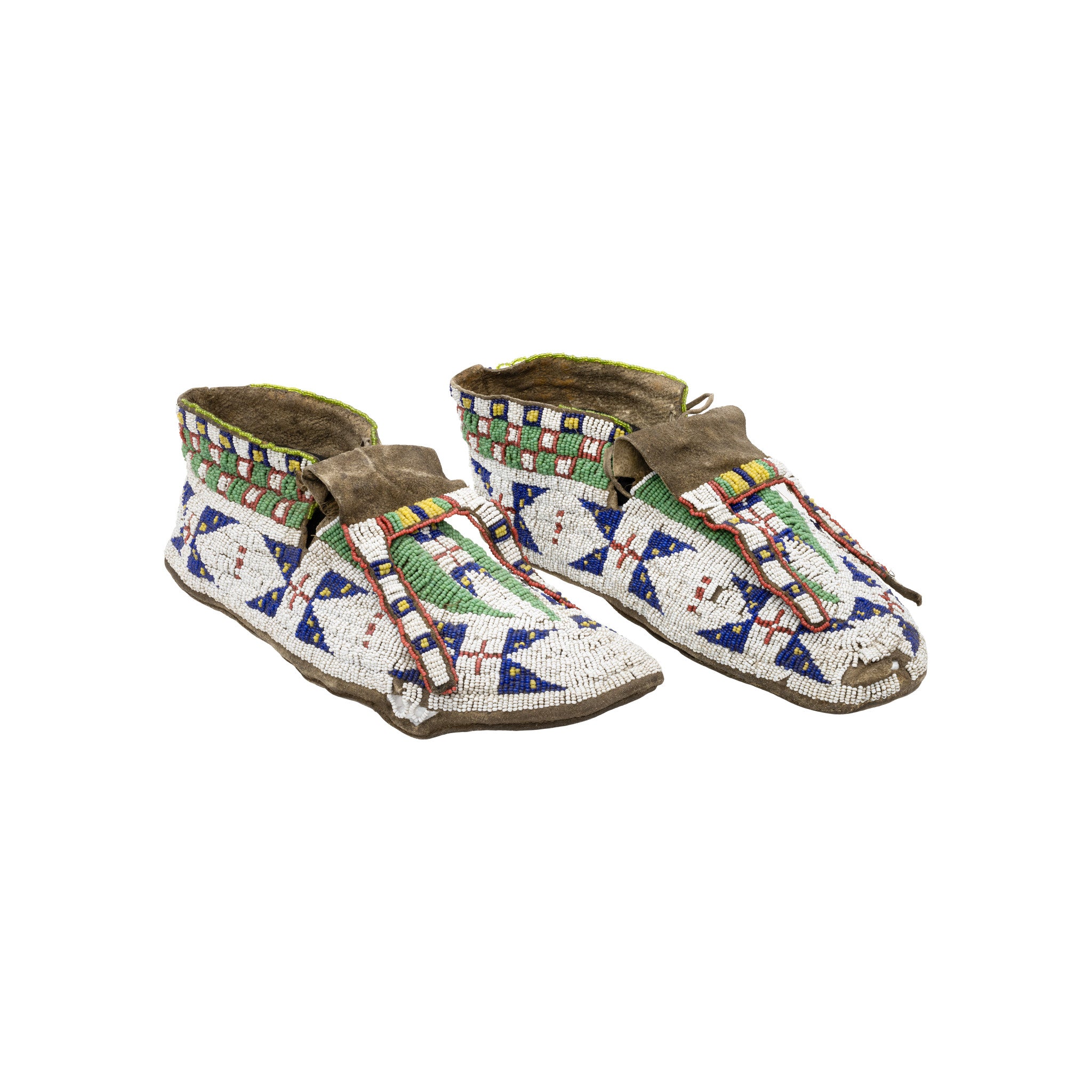 Sioux Beaded Moccasins