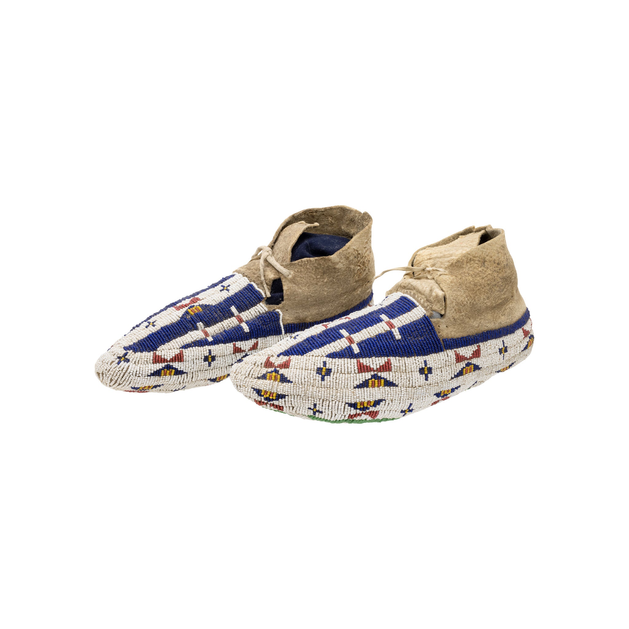 Cheyenne Fully Beaded Moccasins