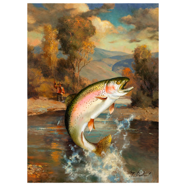 Morning Rainbow by Greg Parker, Fine Art, Painting, Sporting