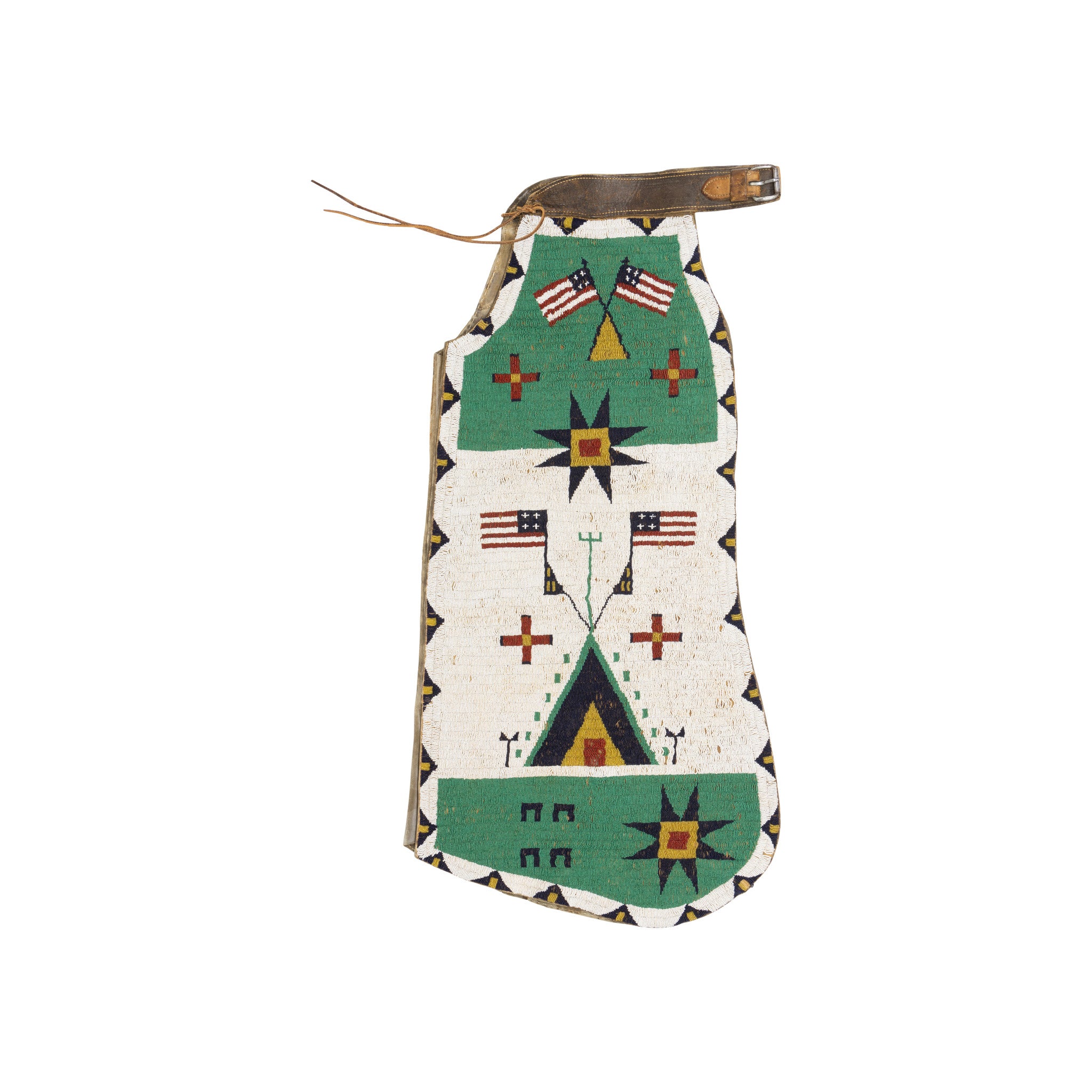 Beaded Heiser Batwing Chaps