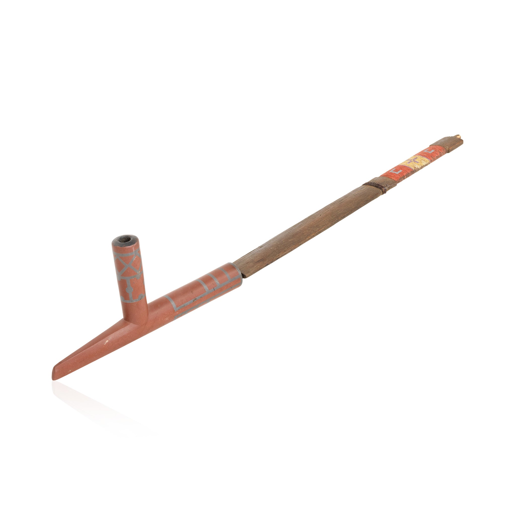 Plains Catlinite Pipe, Native, Pipe, Catlinite