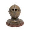 Brass Knight's Helmet Cigar Holder