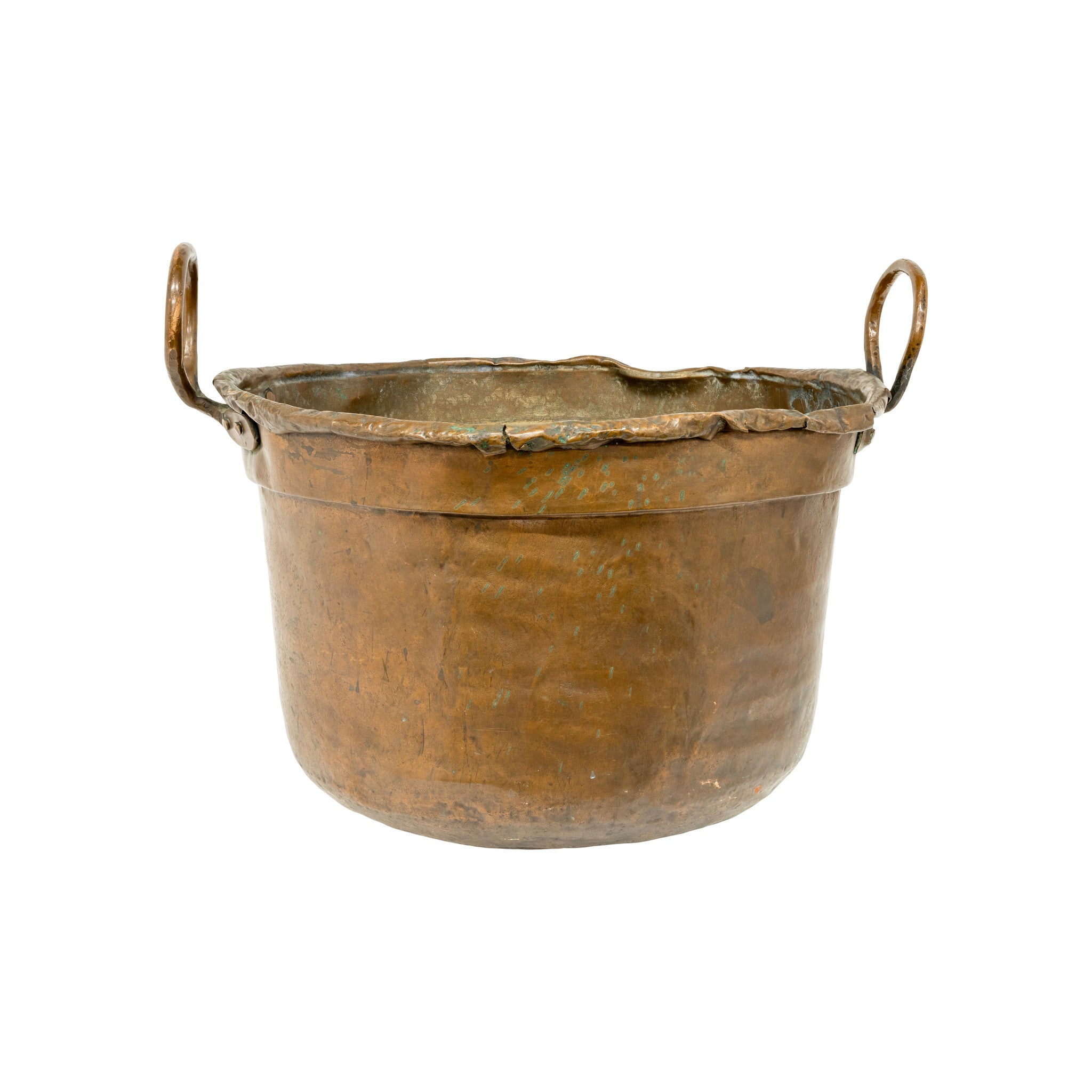 Hand Hammered Copper Cauldron