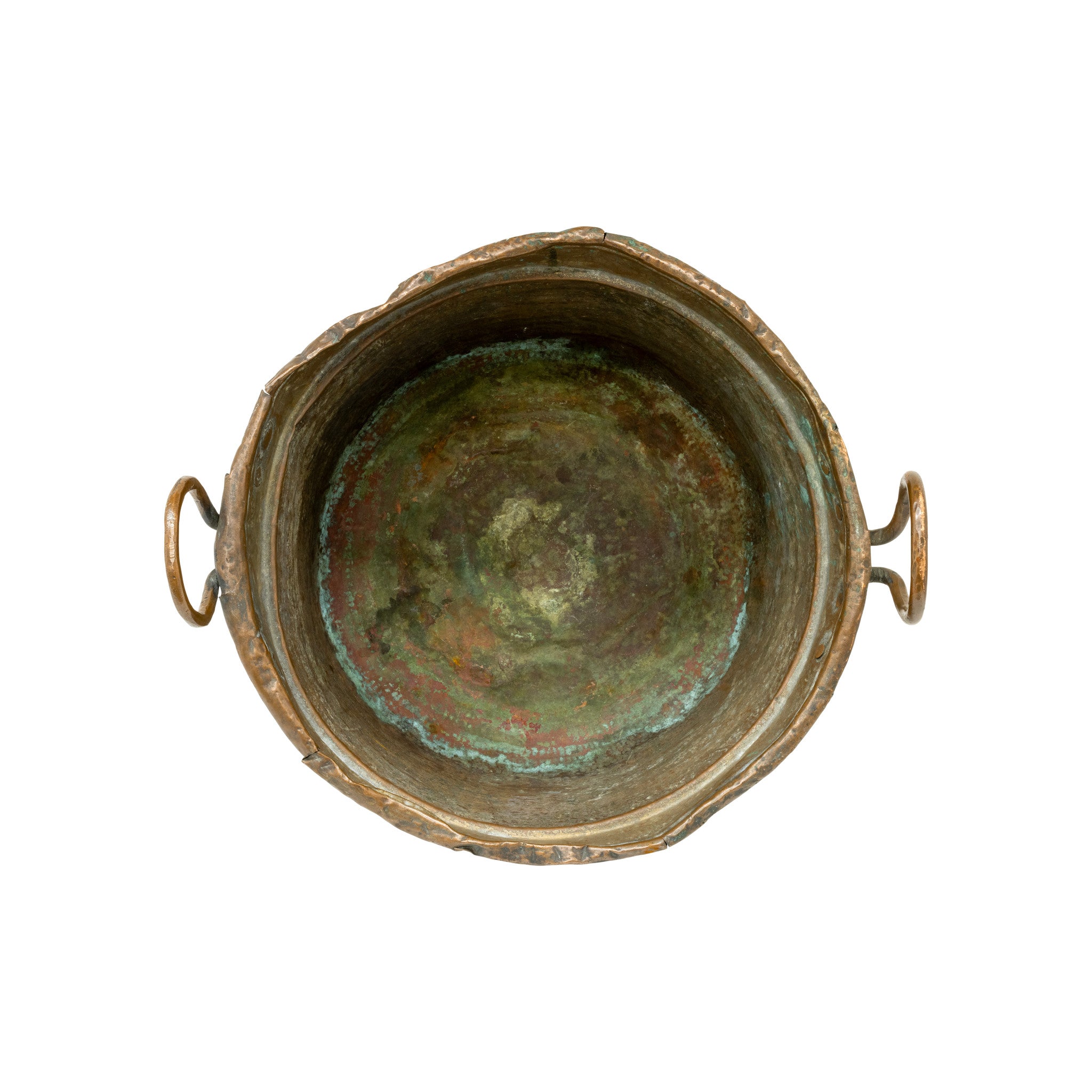 Hand Hammered Copper Cauldron