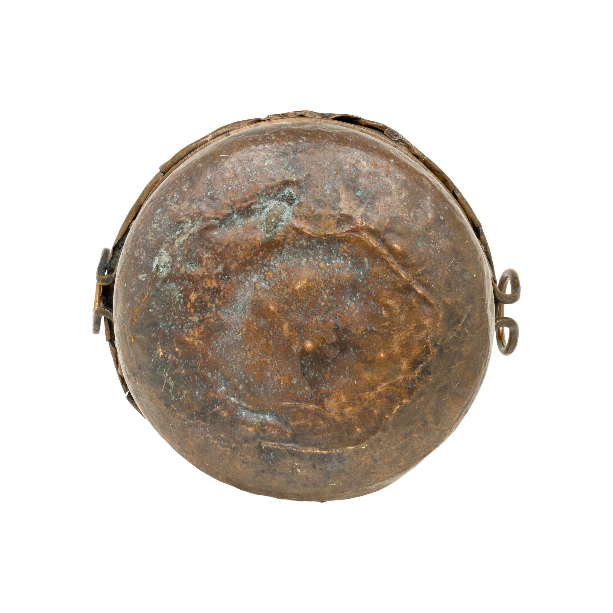 Hand Hammered Copper Cauldron