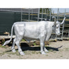 Lifesize Metal Longhorn