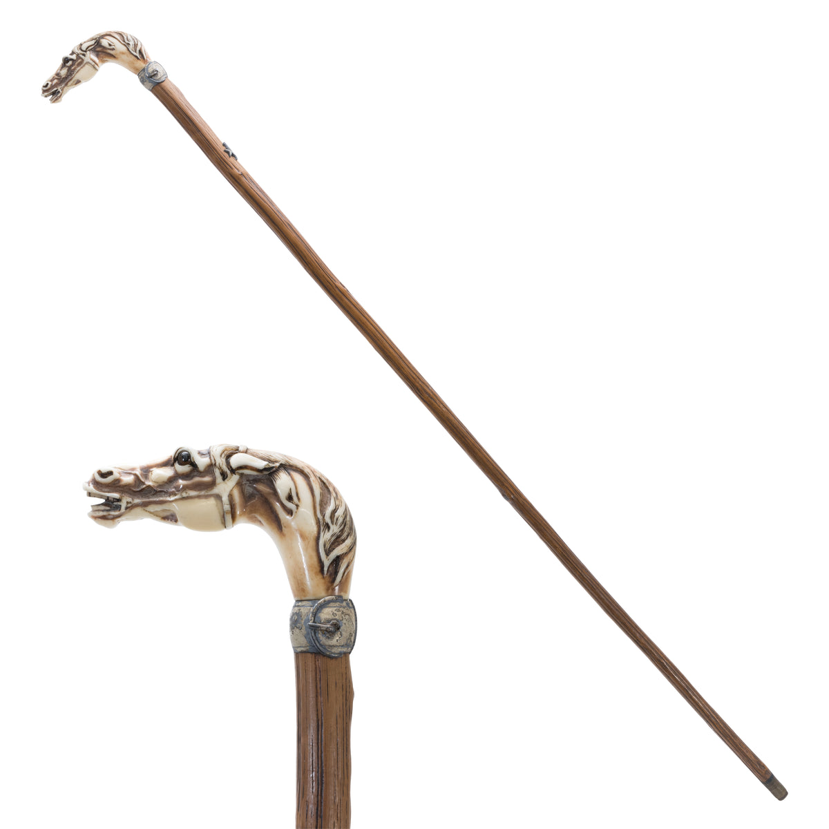 Gentleman's Cane with Stallion — Cisco's Gallery