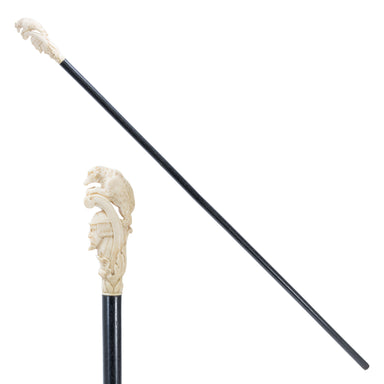 Gentleman's Cane with Bear, Furnishings, Decor, Cane