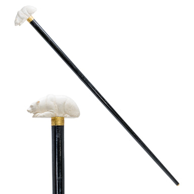 Gentleman's Cane with Bear, Furnishings, Decor, Cane