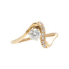 14k Gold and Diamond Ring