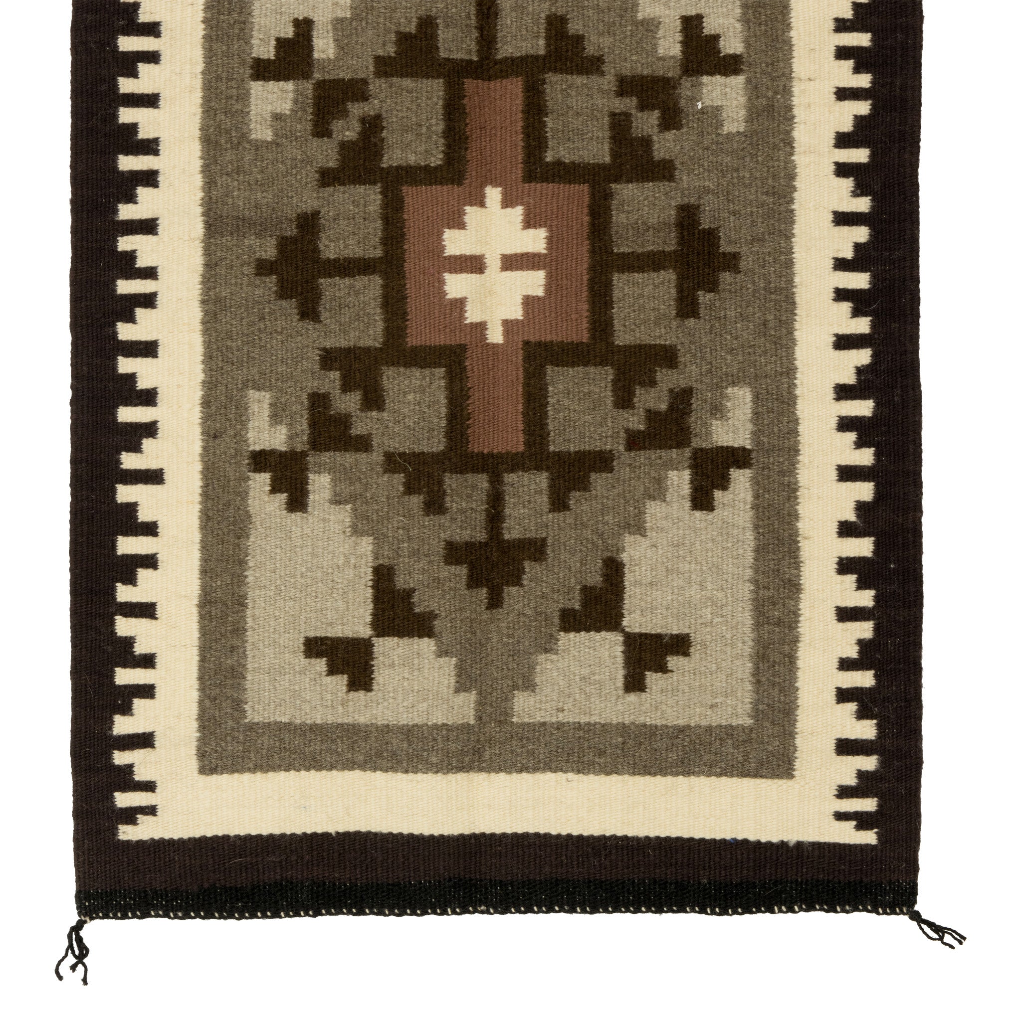 Navajo Two Grey Hills by Rosalita Bahe