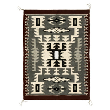 Navajo Storm, Native, Weaving, Floor Rug