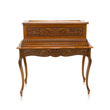 Mermod Freres Oak Music Box on Stand, Furnishings, Decor, Other