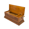 Mermod Freres Oak Music Box on Stand