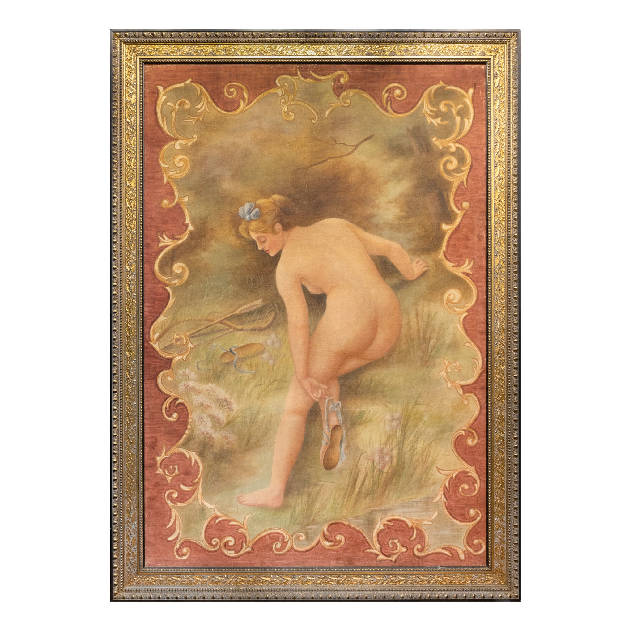 Nevada Saloon Nude Painting