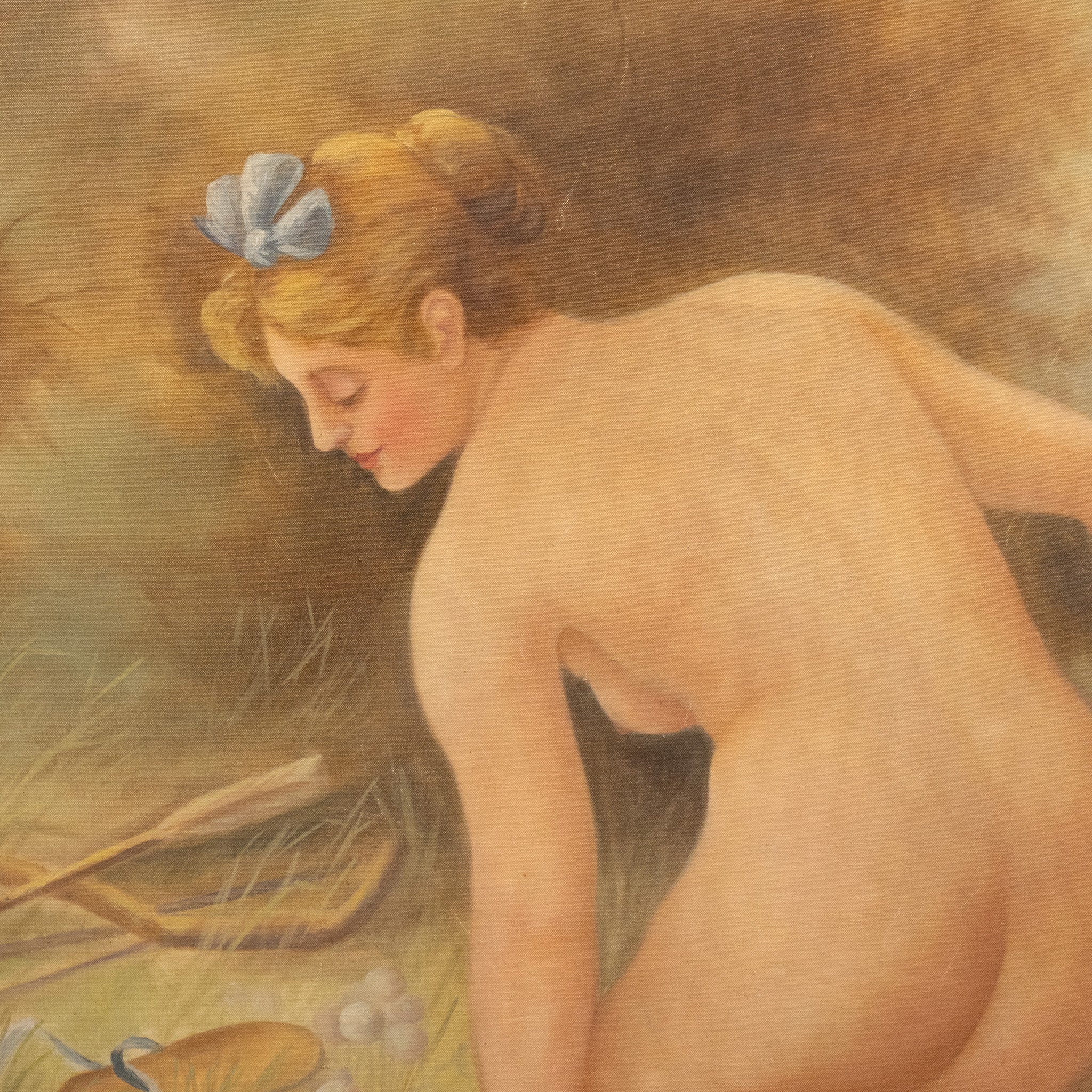 Nevada Saloon Nude Painting