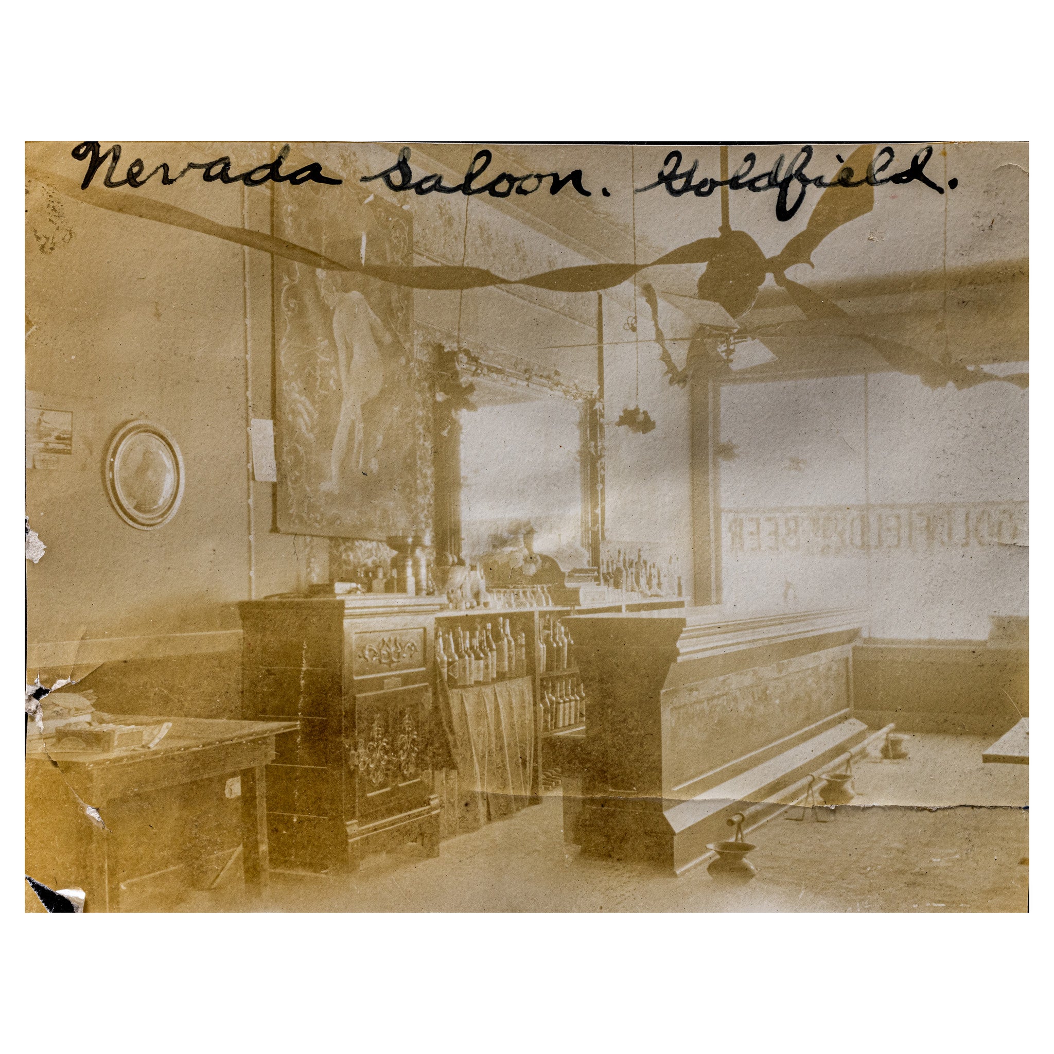 Nevada Saloon Painting