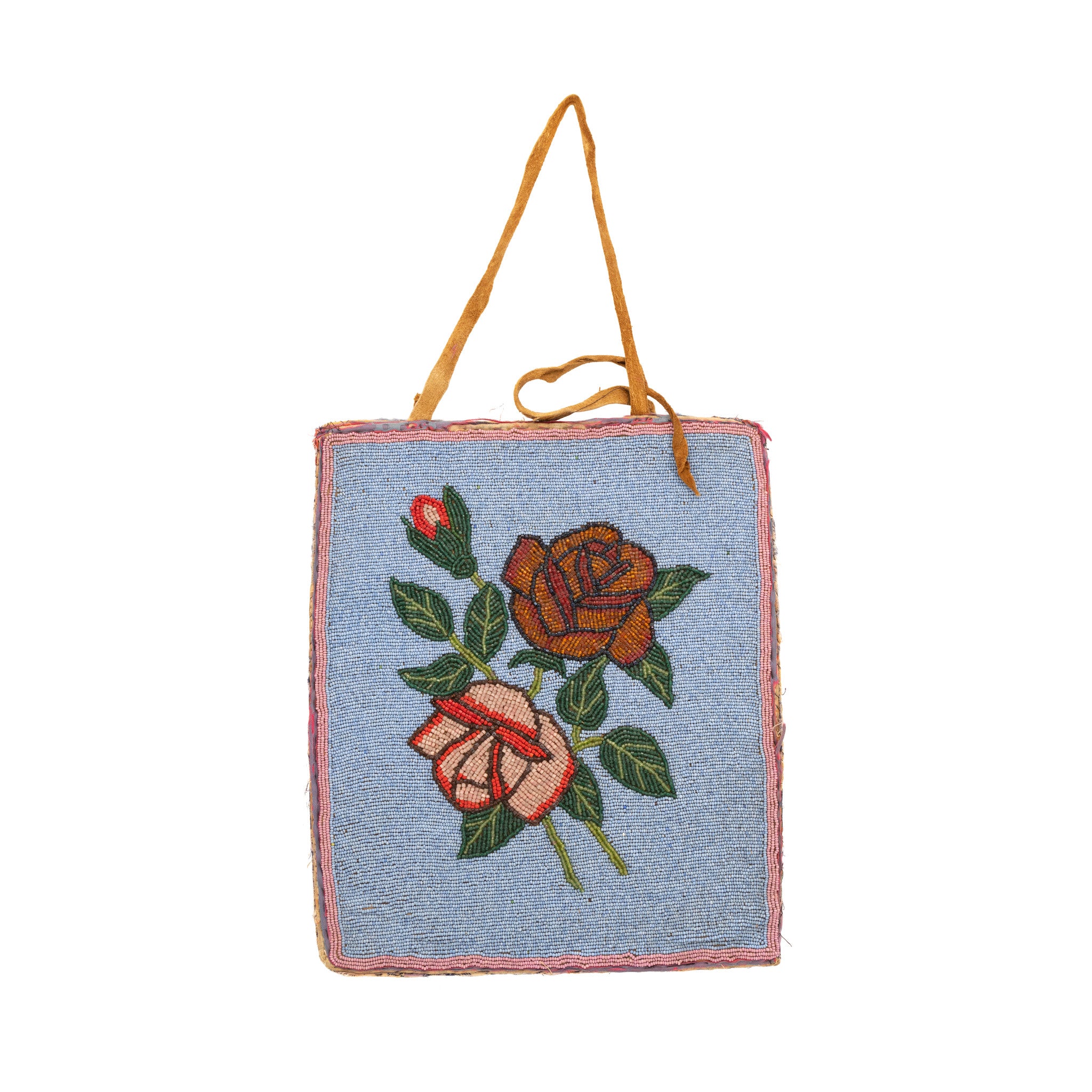 Yakama/Nez Perce Flat Bag, Native, Bag, Flat Bag