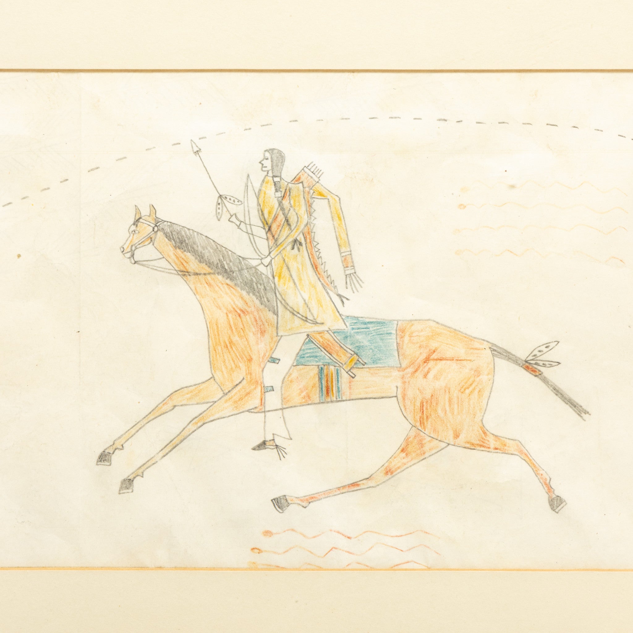 Double Sided Sioux Ledger Drawing