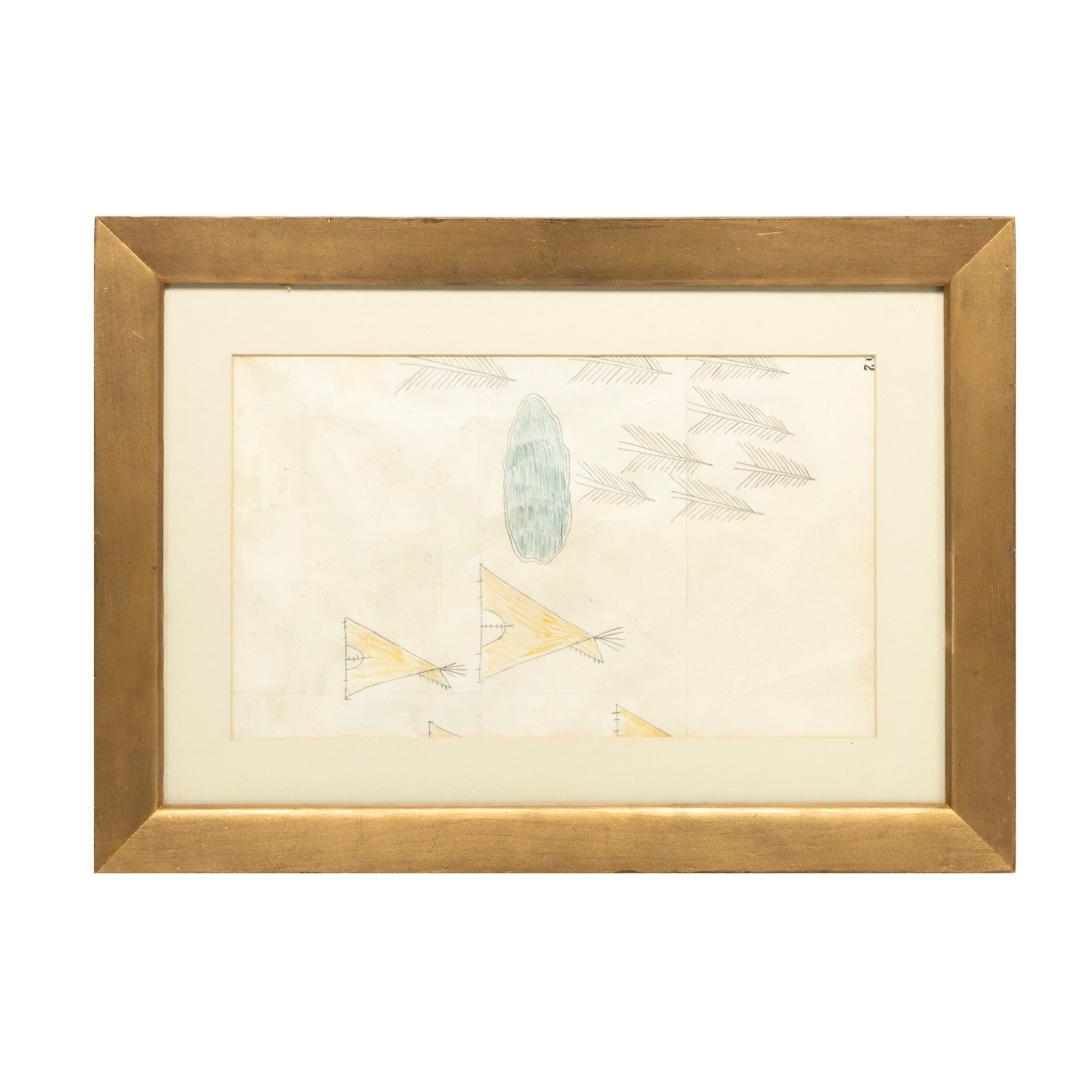 Double Sided Sioux Ledger Drawing