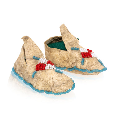 Doll/Infant Moccasins, Native, Garment, Moccasins