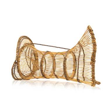 Hupa Fishing Basket, Native, Basketry, Fishing