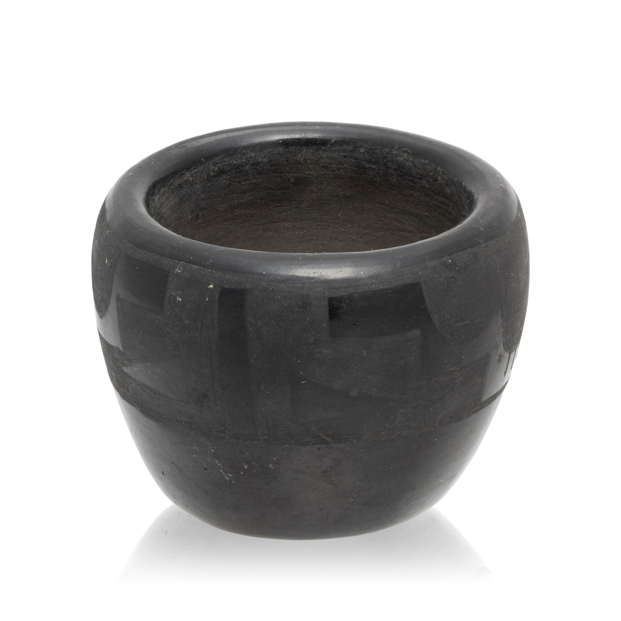 Blackware Jar by Rey Cita, Native, Pottery, Historic
