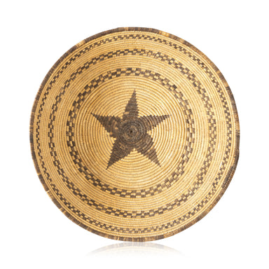 Yavapai Basketry Tray, Native, Basketry, Plate