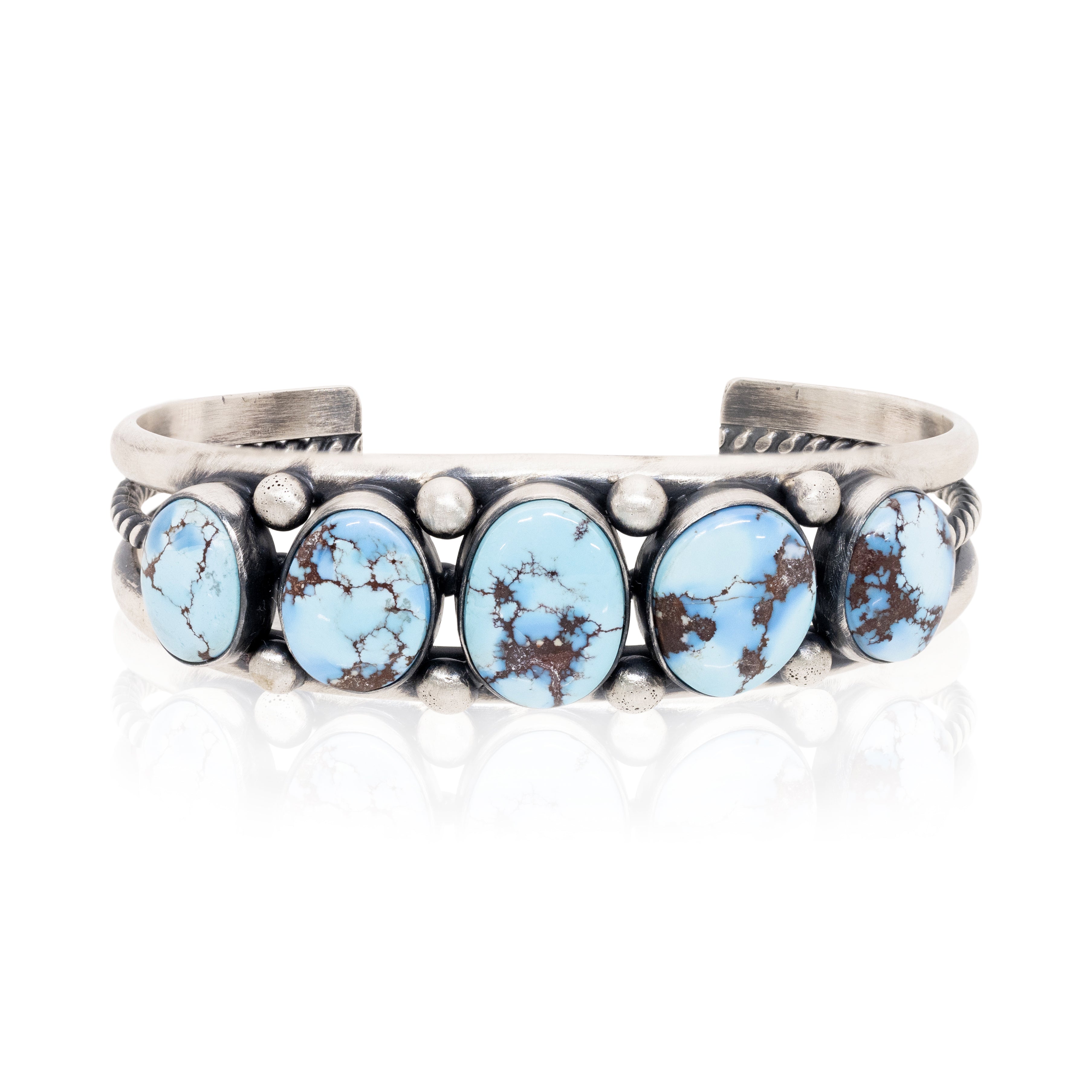 Navajo Golden Hill Turquoise Bracelet, Jewelry, Bracelet, Native