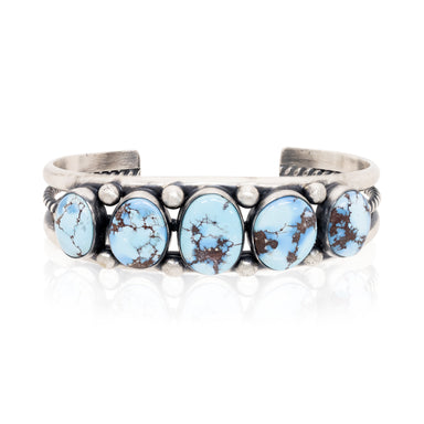 Navajo Golden Hill Turquoise Bracelet, Jewelry, Bracelet, Native