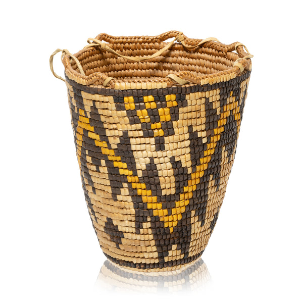 Klickitat Basket, Native, Basketry, Vertical