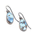 Navajo Golden Hill Turquoise Earrings, Jewelry, Earrings, Native
