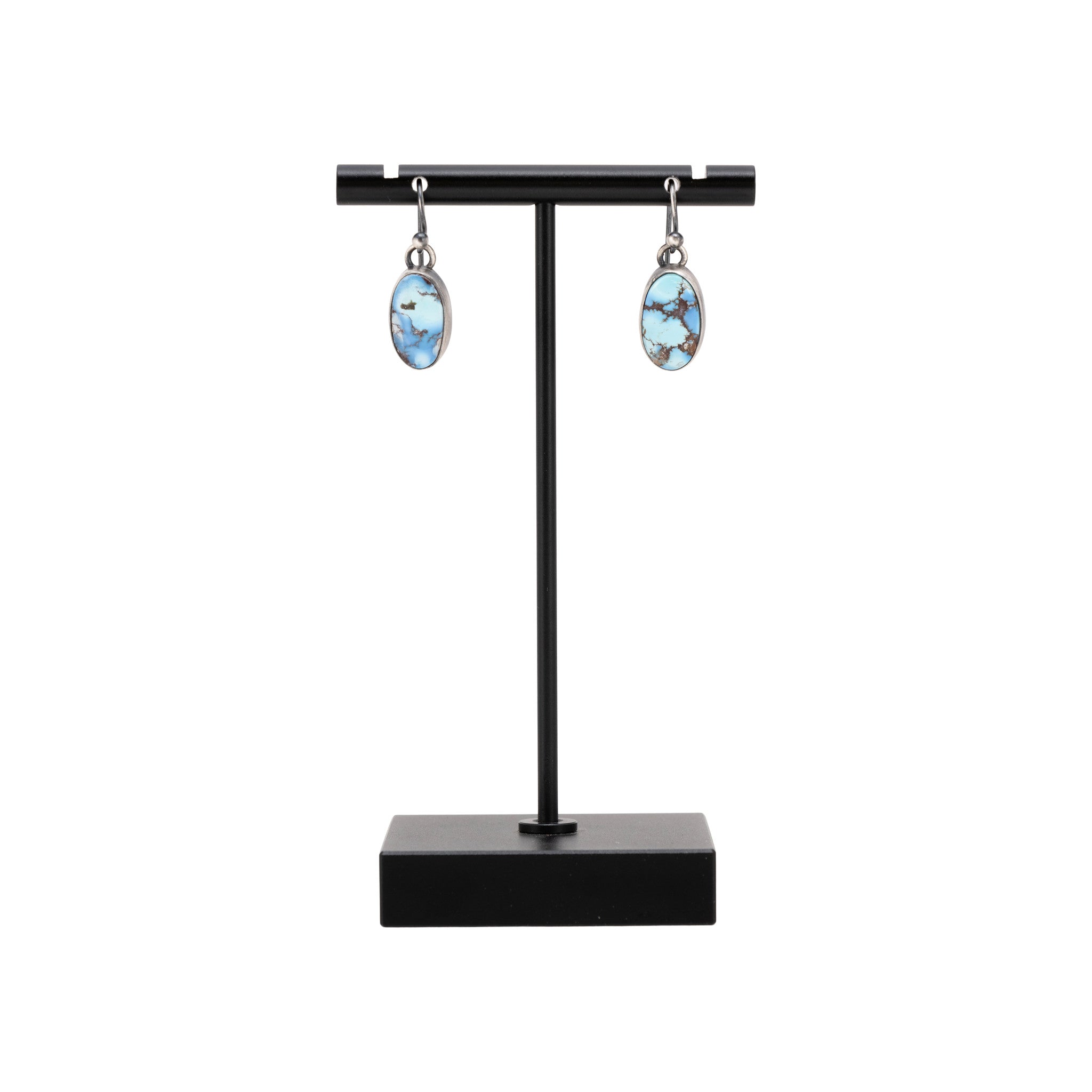 Navajo Golden Hill Turquoise Earrings