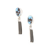 Navajo Golden Hill Turquoise Earrings, Jewelry, Earrings, Native
