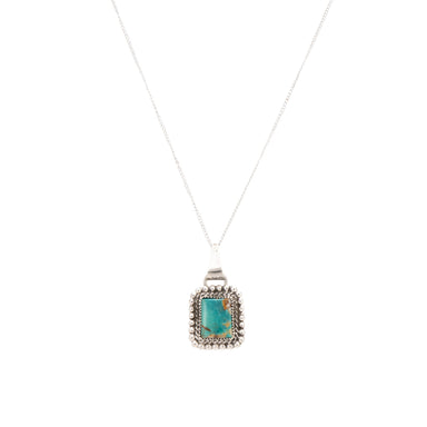 Navajo Turquoise Pendant, Jewelry, Necklace, Native