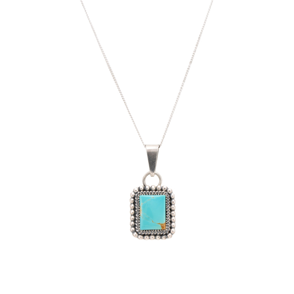 Navajo Turquoise Pendant — Cisco's Gallery