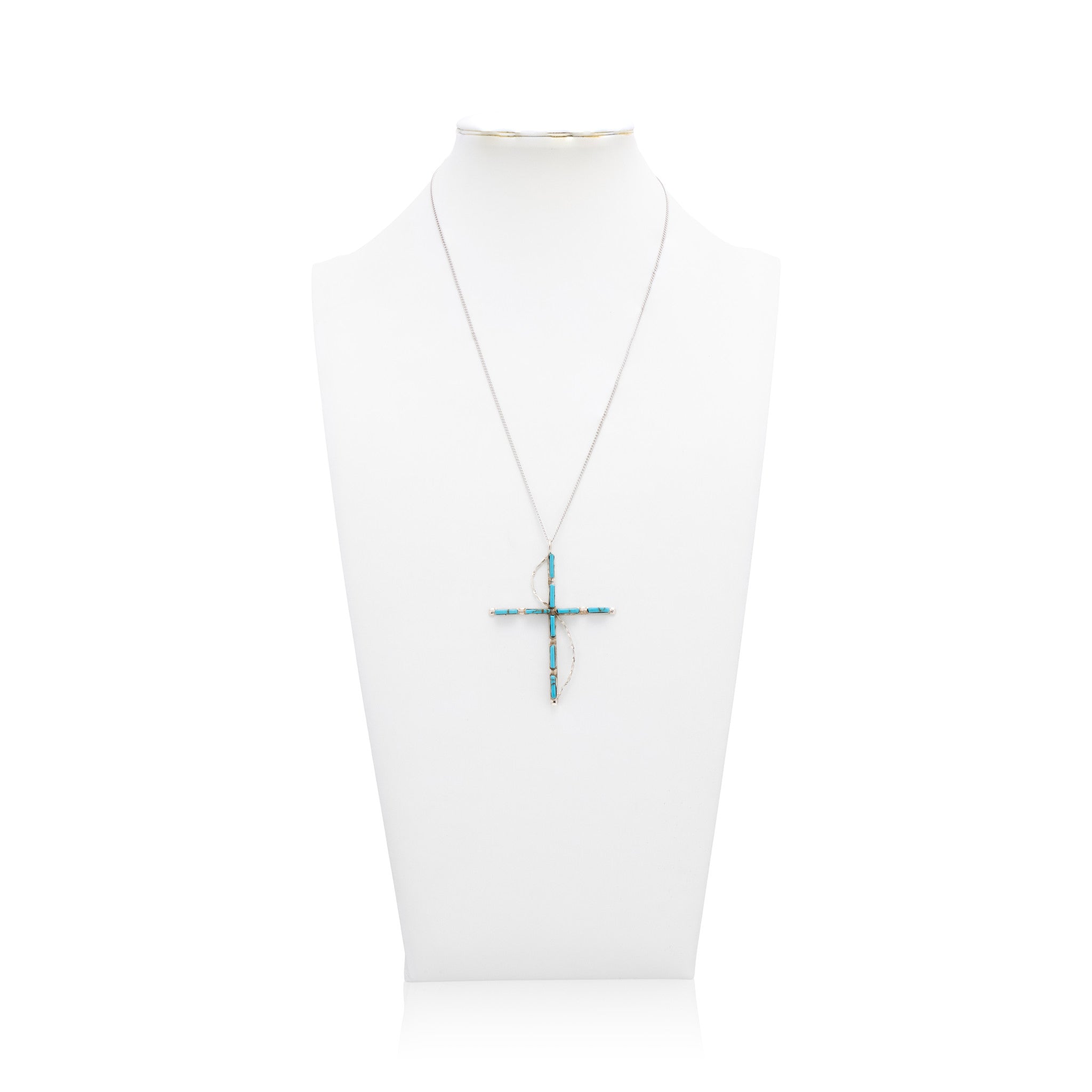 Zuni Turquoise Cross