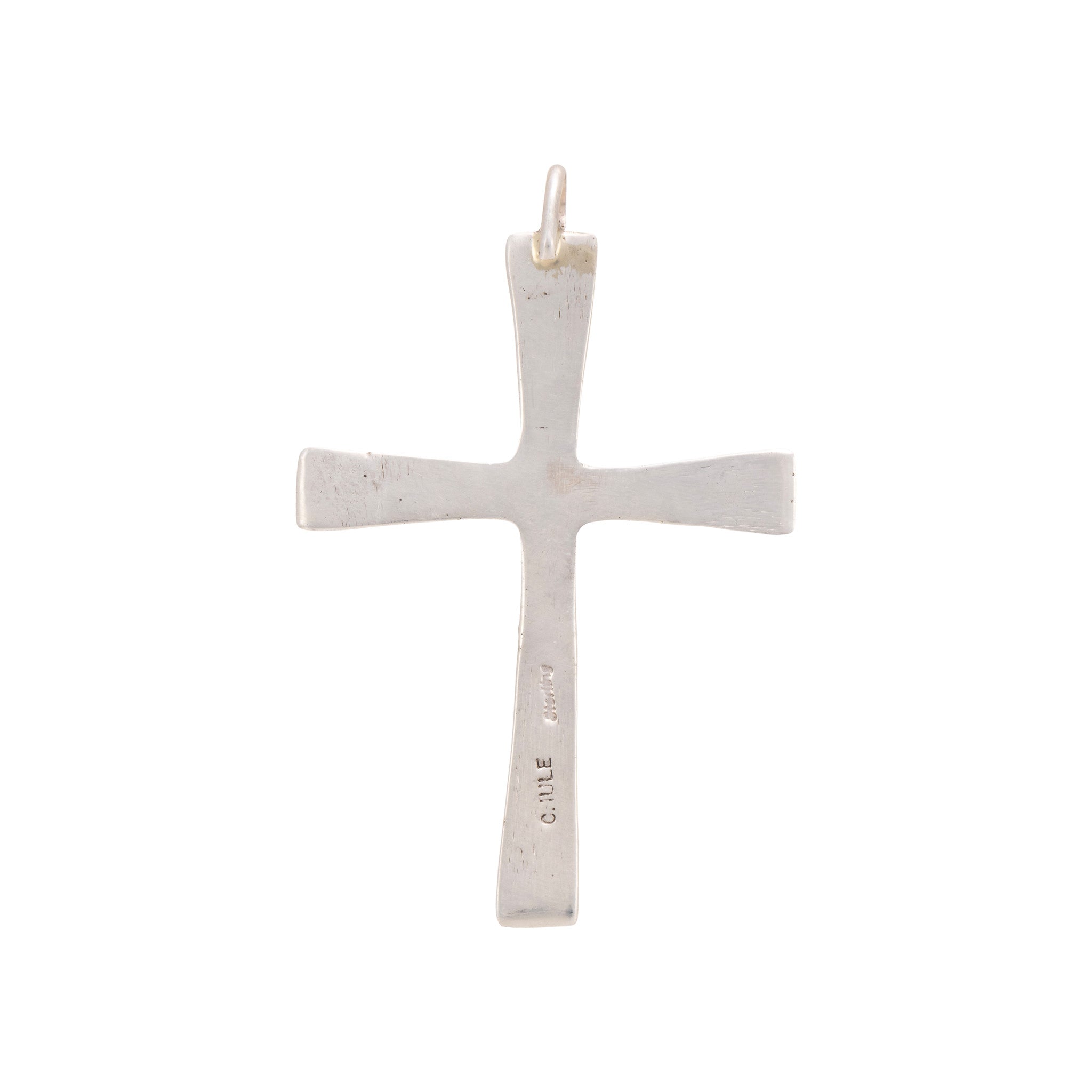 Zuni Turquoise Cross Pendant