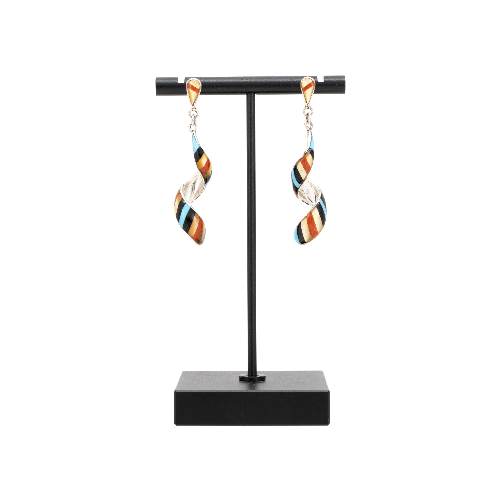 Zuni Inlay Earrings