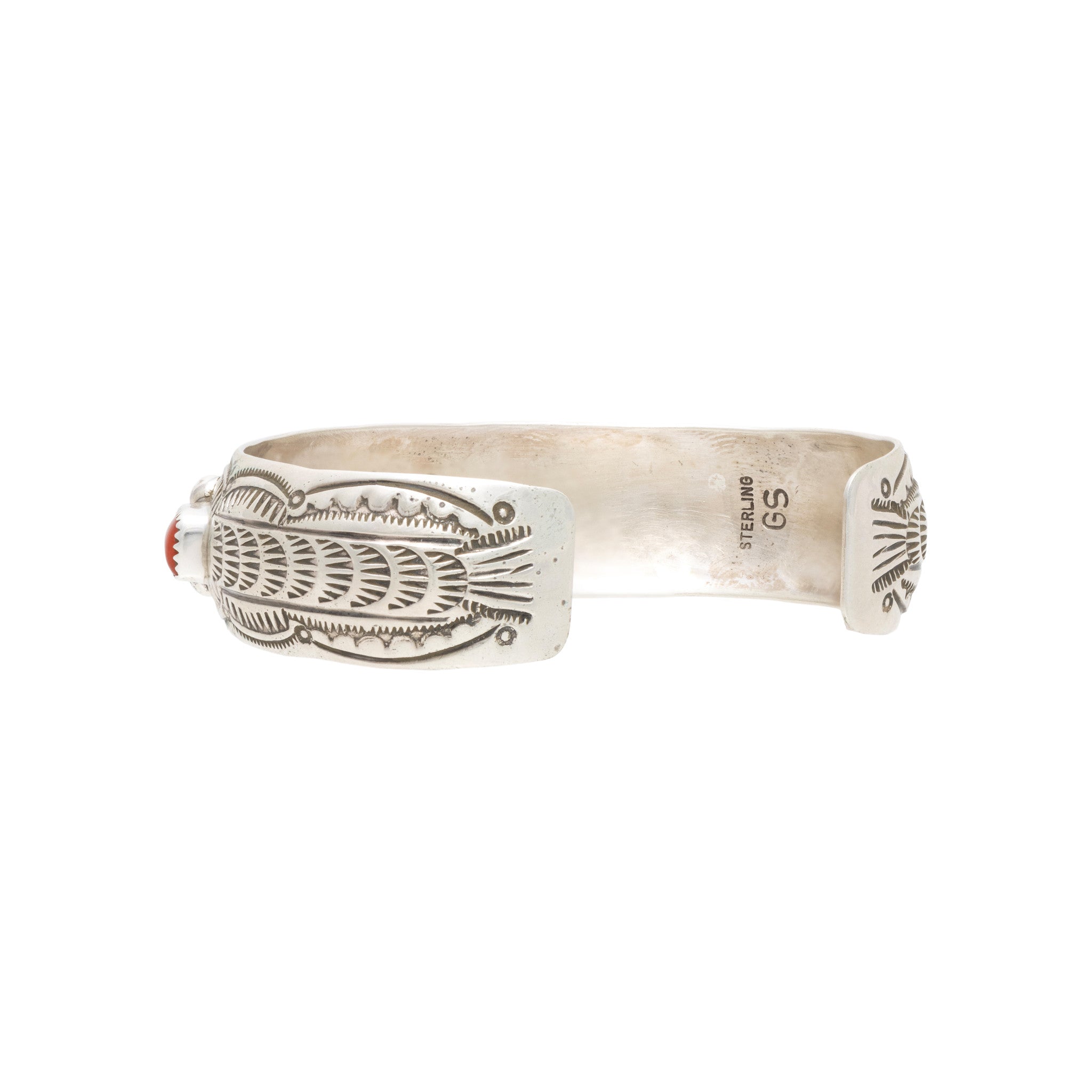 Navajo Coral Bracelet