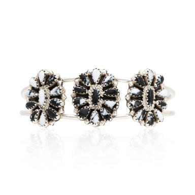 Navajo White Buffalo Turquoise Bracelet, Jewelry, Bracelet, Native